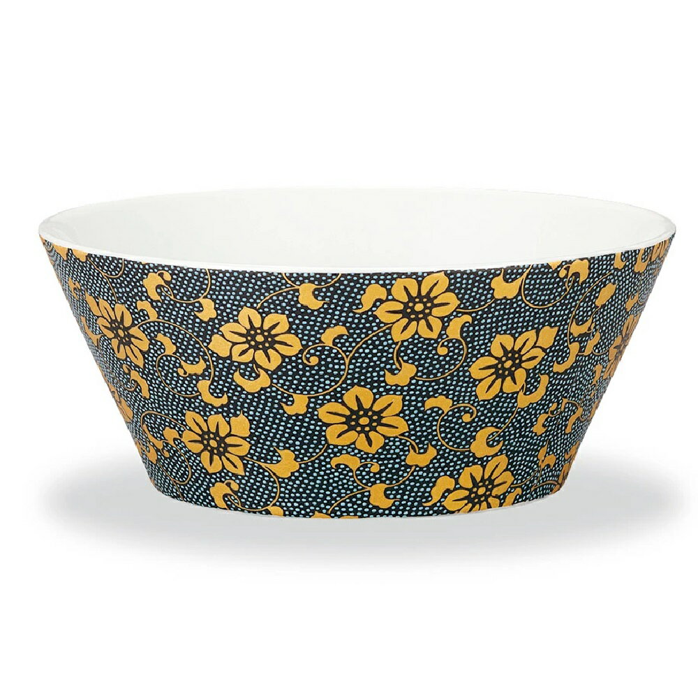 九谷焼 フリーボウル 青粒鉄仙