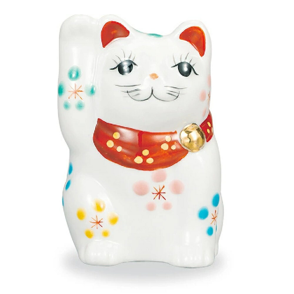 Rakuten - 九谷焼 3号招き猫（右手） 梅