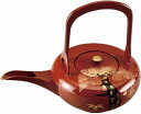 会津漆器 銚子 松竹梅 天金 朱 容量:約300ml<お祝い お正月 おせち 賀正 謹賀新年 お屠蘇>