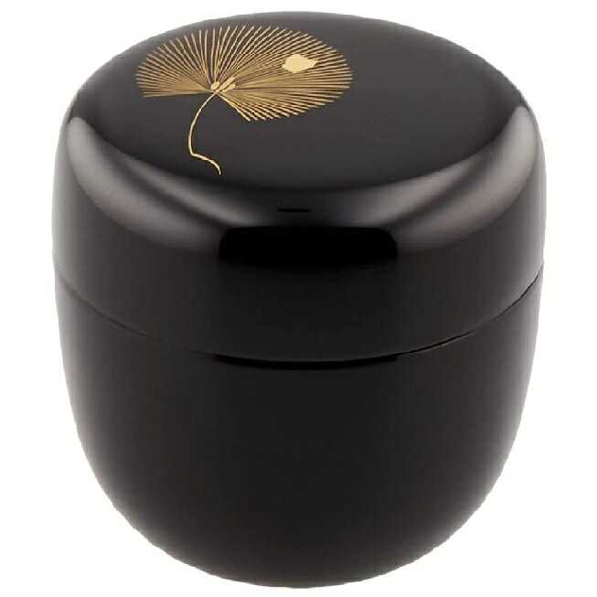 越前漆器・越前塗 雅乃 中棗 沈金松 黒