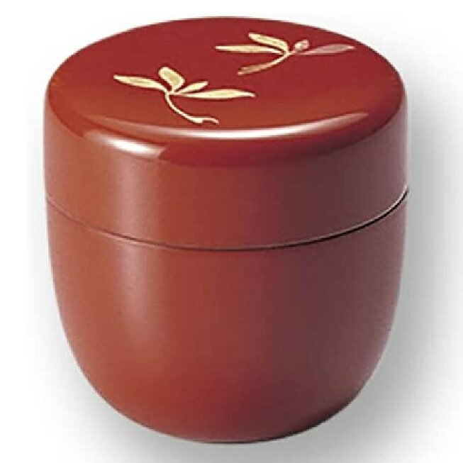 越前漆器・越前塗 雅乃 中棗 蘭 朱