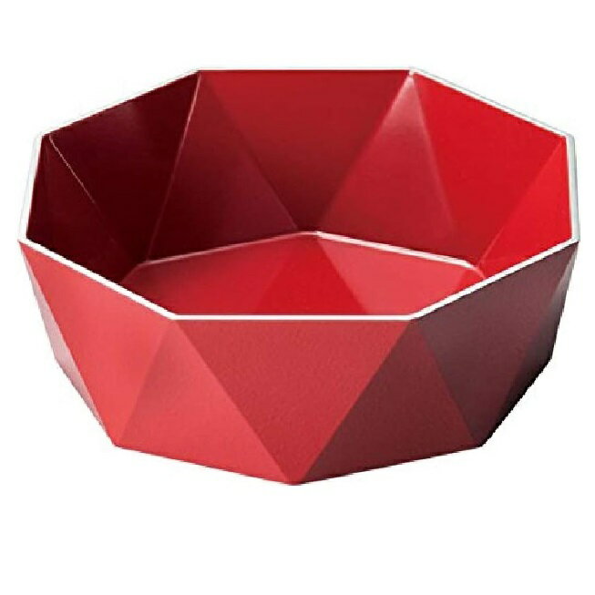 越前漆器・越前塗 雅乃 銀彩 クラウンパーティ 朱