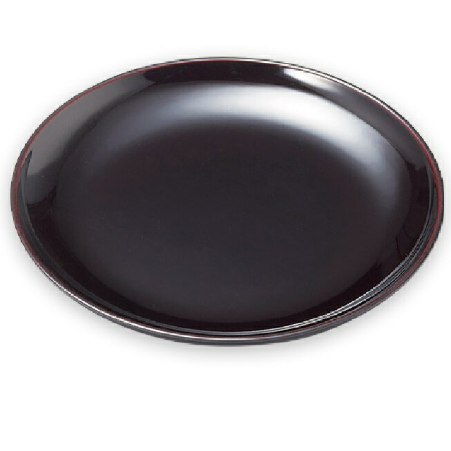 越前漆器・越前塗 雅乃 洗浄機対応 銘々皿 溜