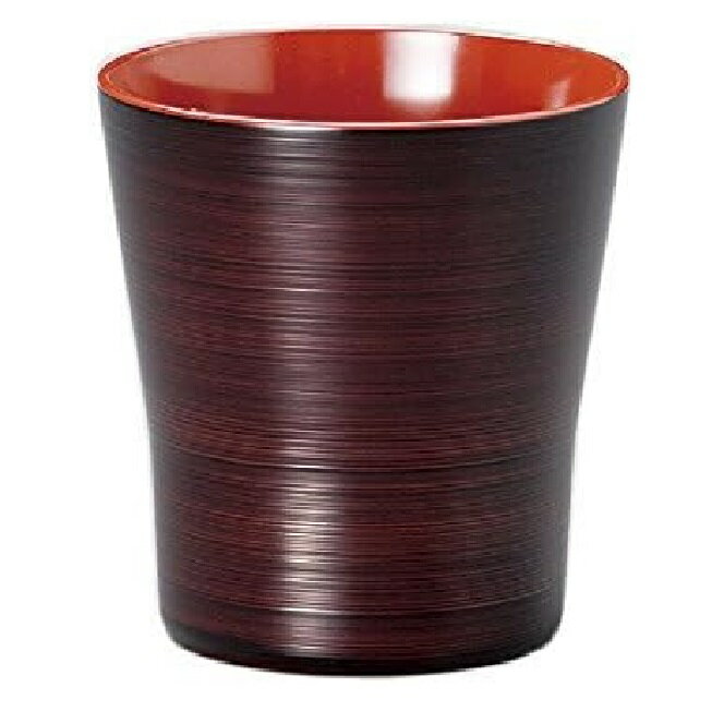 越前漆器・越前塗 雅乃 リプレット フリーカップ (赤) 食洗機・レンジ対応