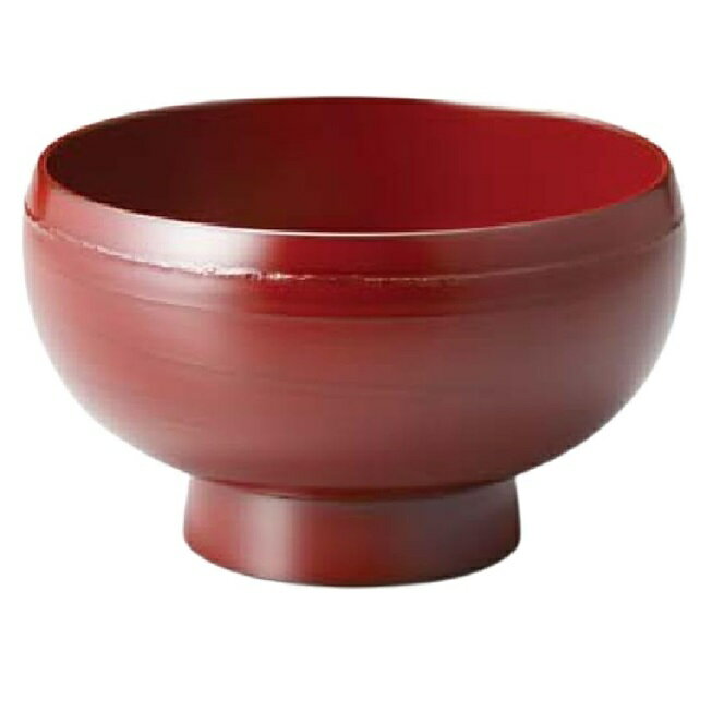 越前漆器・越前塗 雅乃 まり型 お好み椀 古代塗 (溜)