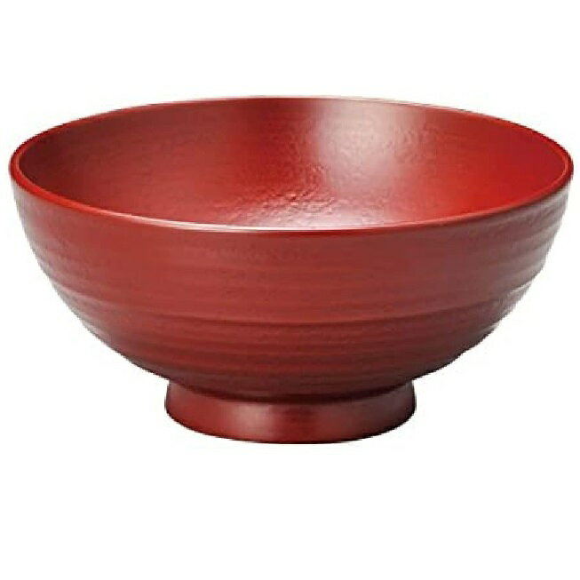 越前漆器・越前塗 雅乃 地の粉 大椀 古代朱 (伝統工芸士・ 梶原伸夫作)