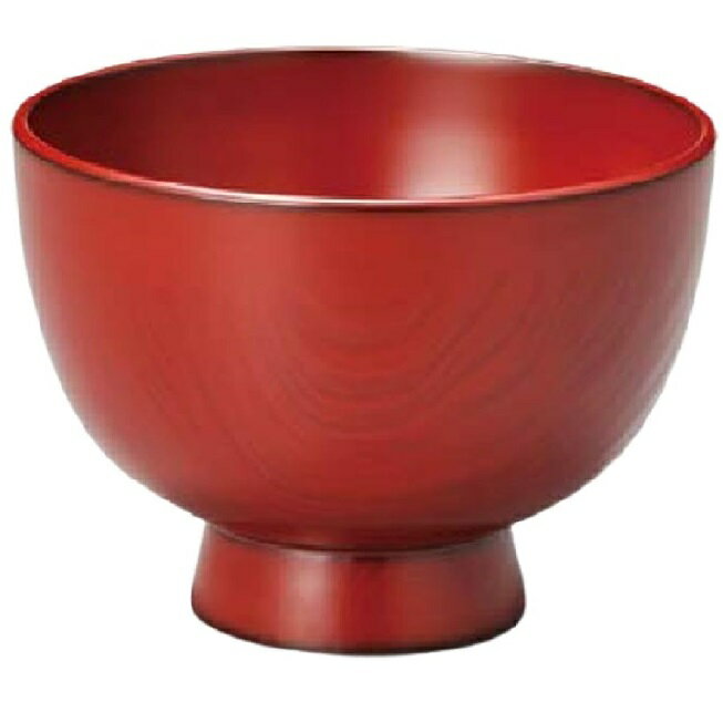 越前漆器・越前塗 雅乃 栗の大椀 古代朱 (伝統工芸士・ 梶原伸夫作)