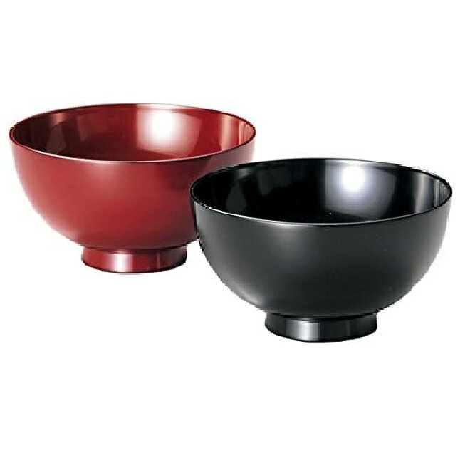 越前漆器・越前塗 雅乃 夫婦椀 利休椀 根来・黒 ペア