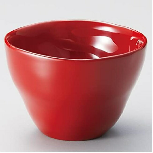 越前漆器・越前塗 雅乃 変形椀 (食洗機対応) 朱