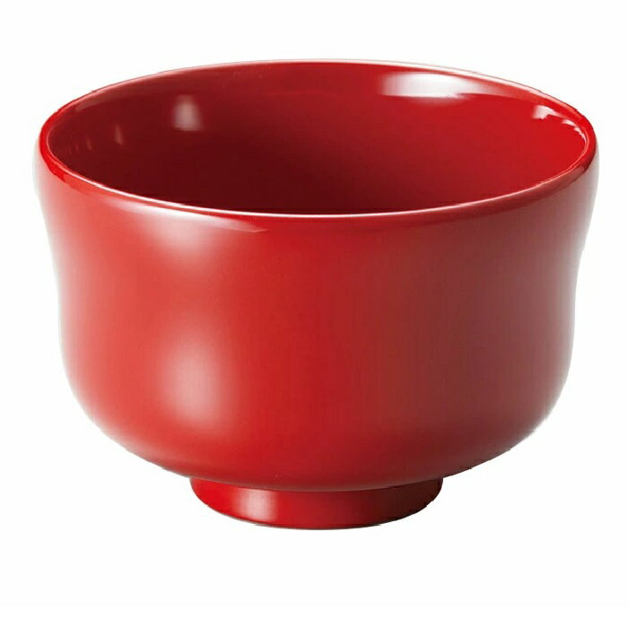 越前漆器・越前塗 雅乃 瓢汁椀 (食洗機対応) 朱