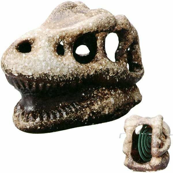 Rakuten - 信楽焼 化石T-REX 蚊やり 器取り付け器具付き