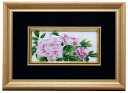 伝統工芸 七宝焼 額 Picture 牡丹 113-07