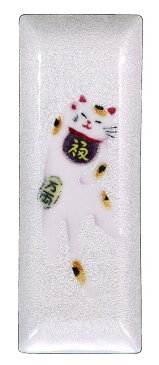 伝統工芸　七宝焼　トレー 　招き猫　124-06
