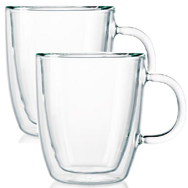 【2客組】bodum（ボダム）タンブラー ダブルウォールグラス ビストロマグ 300 300ml