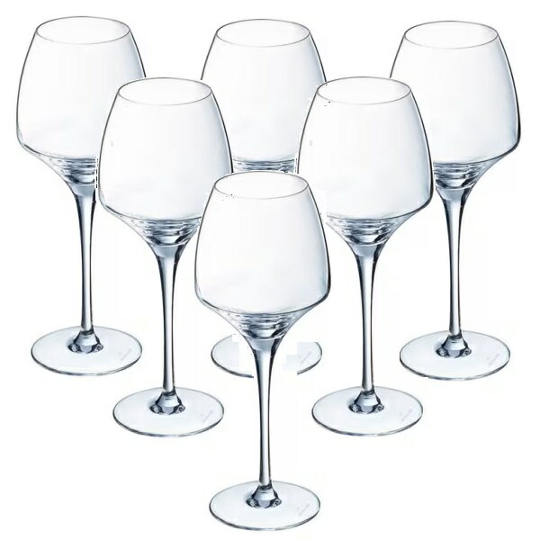 Wine Glasses - 【6客組】Arc International（アルクインターナショナル）Chef & Sommelier（シェフ＆ソムリエ） ワイングラス オープンナップ ユニバーサルテイスティング40 400cc 全面強化ガラス 食洗機対応