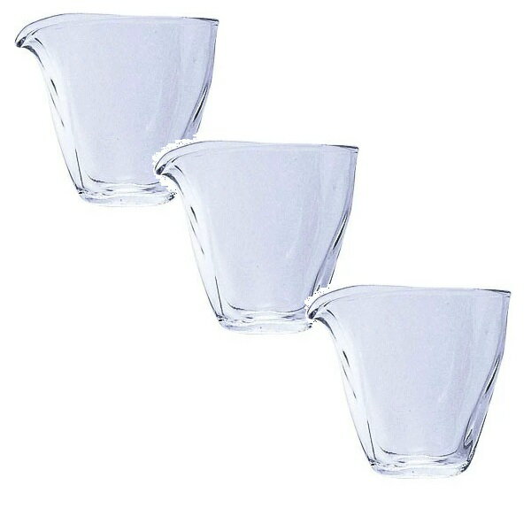 【3客組】アデリア(ADERIA) カラフェ てびねり 片口フリーカップ 220ml 日本製