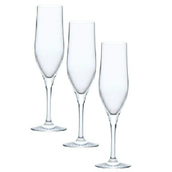 【3客組】アデリア(ADERIA) シャンパングラス 165ml ステムコレクション 食器洗浄機可 日本製