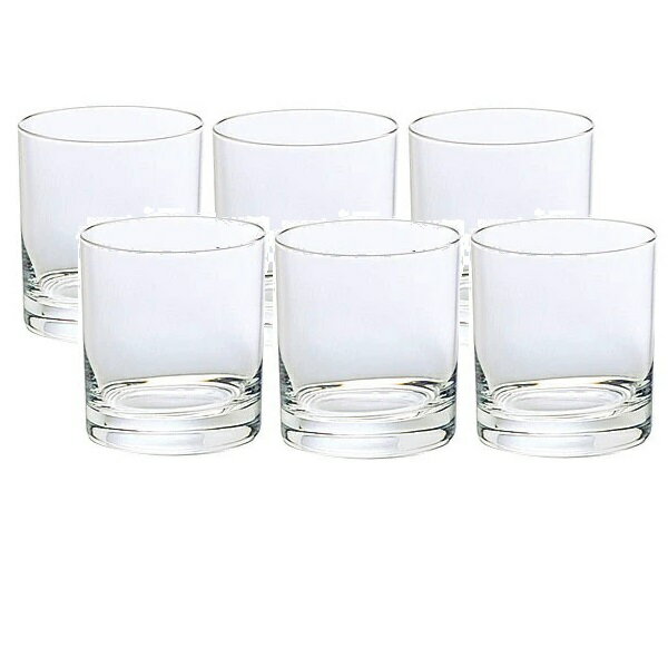 【6客組】アデリア(ADERIA) ロックグラス H・AXカムリ オールド 250ml 口部強化
