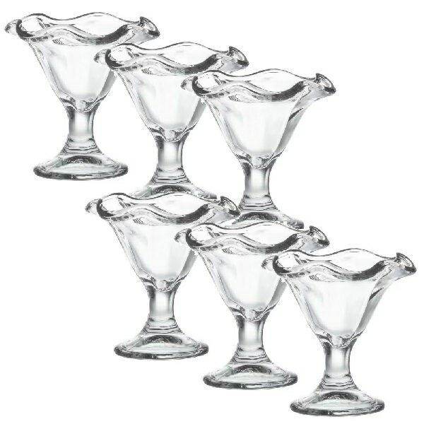 【6客組】Bormioli Rocco（ボルミオリ・ロッコ）サンデーグラス プリマベーラ デザート