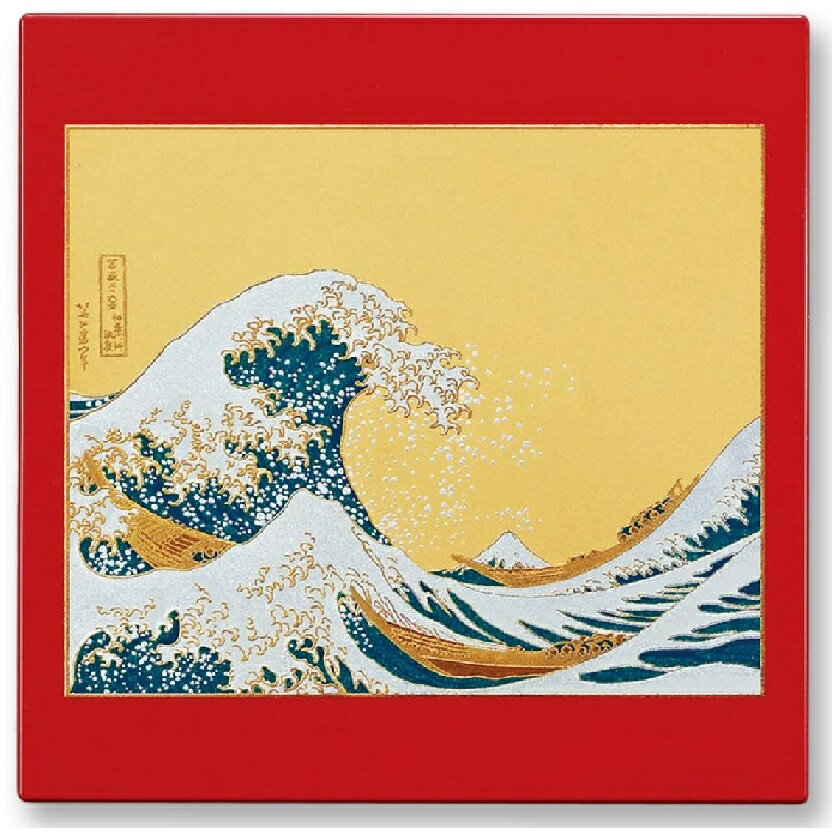 山中漆器 山中塗 マウスパッド 波(R)