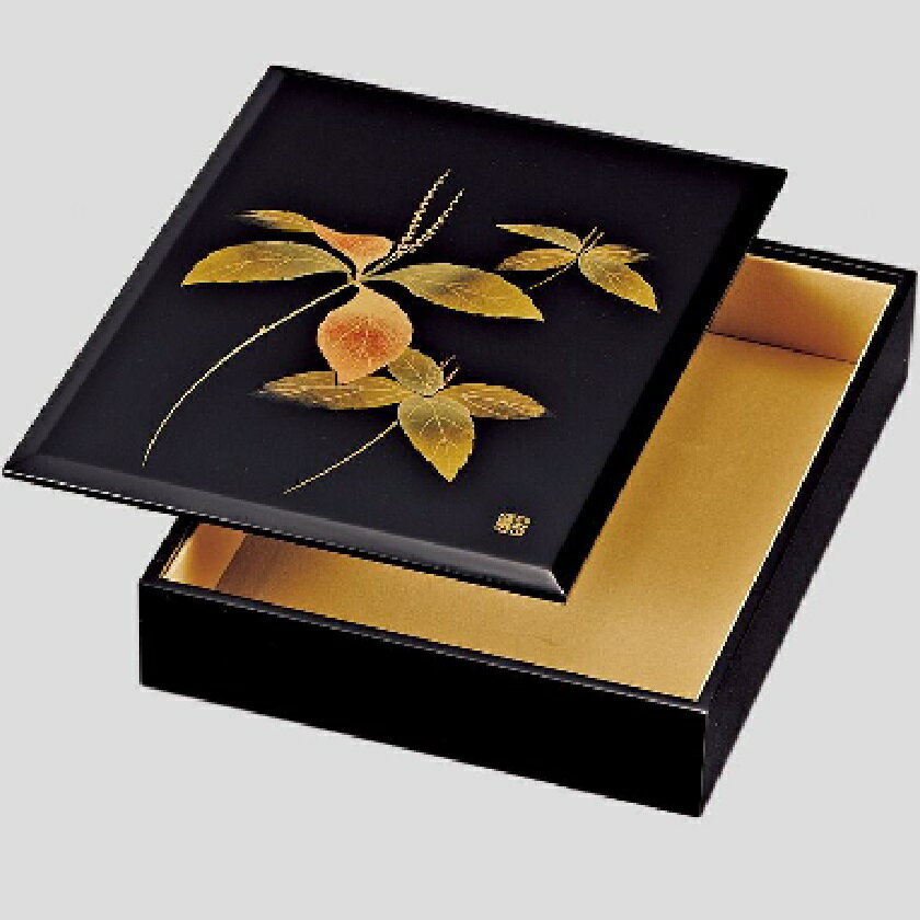 山中漆器 山中塗 10.0文庫　二人静か