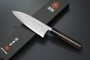 日本製 兼常作 出刃165mm (片刃)左用 紫檀柄 左利き用出刃包丁