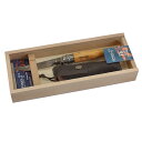 OPINEL (オピネル) 001090 スリムNO.10 オリーブ 合皮シース付 ギフト木箱