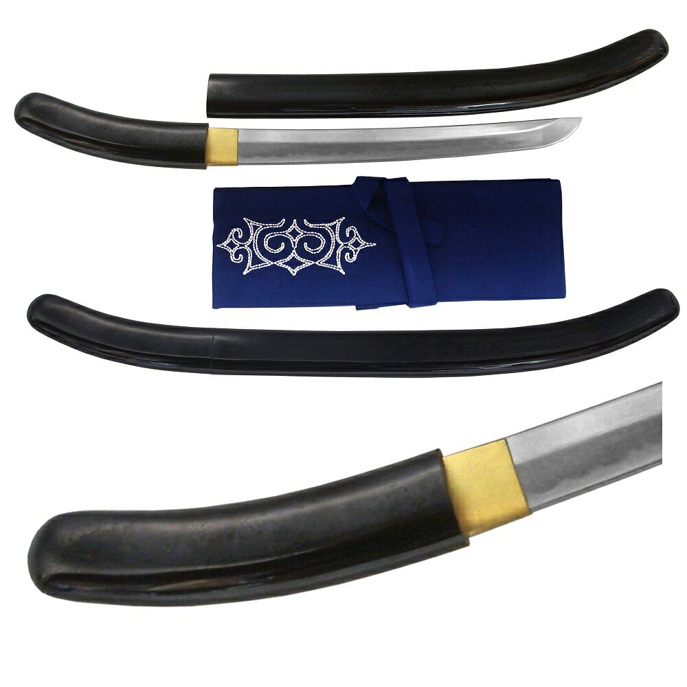 尾形刀剣 AN-3 蝦夷刀(アイヌ刀) 黒呂鞘