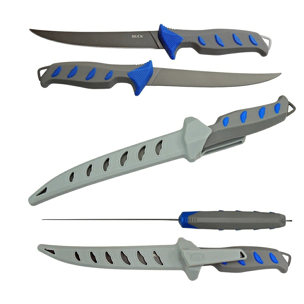 バックナイフ BUCK 145BLS フックセット フィレット
