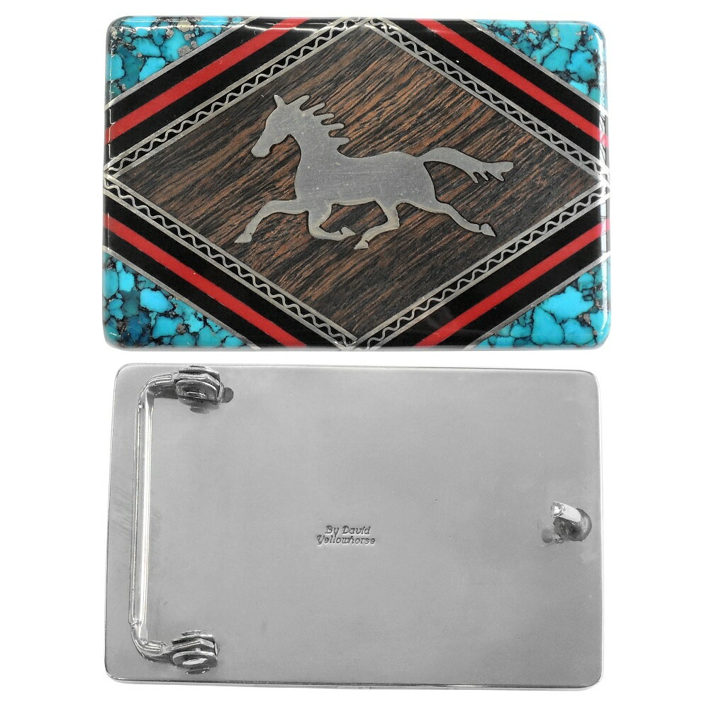 バックナイフ BUCK 17401 ホース ベルトバックル