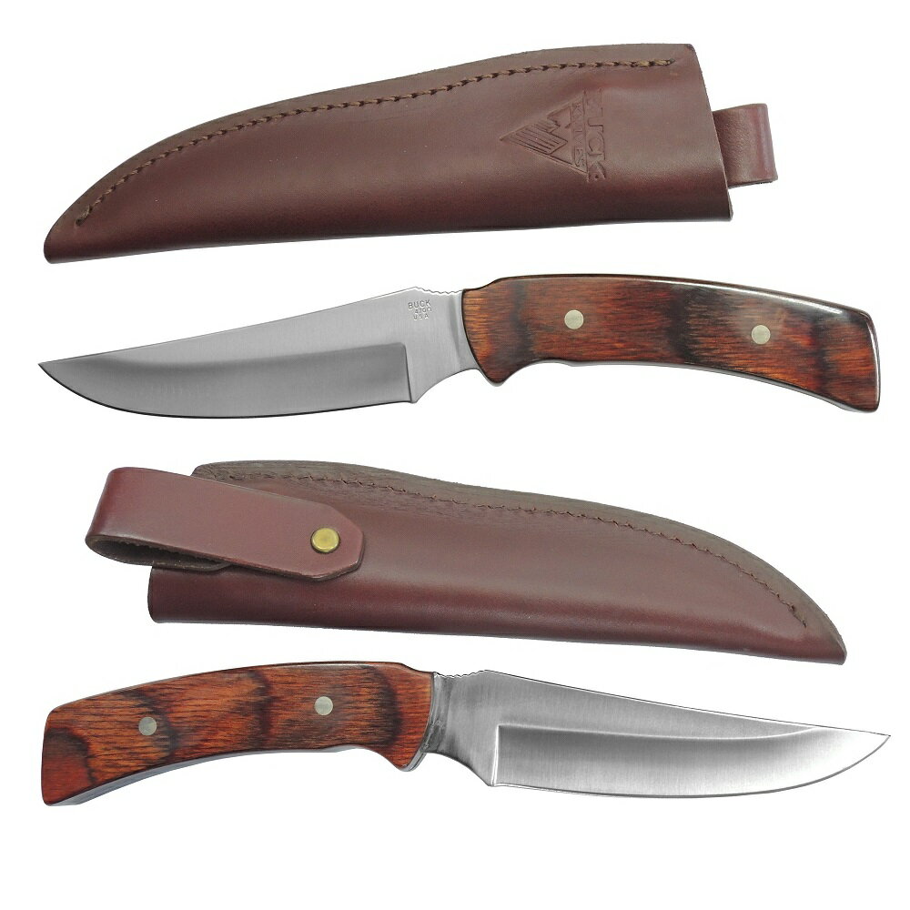 バックナイフ BUCK 470WD メントール ウッドハンドル