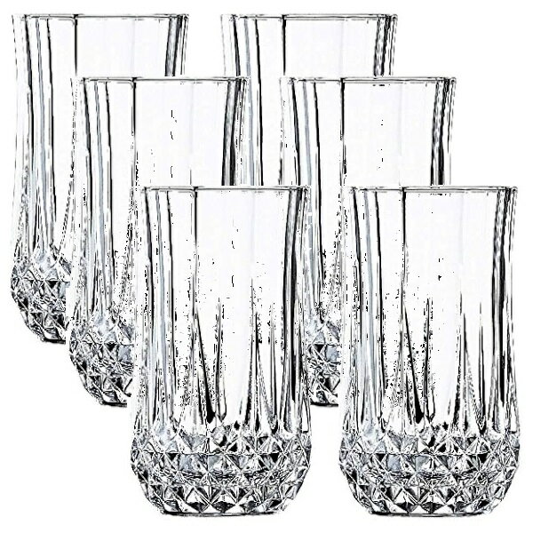Rakuten - 【6客組】Cristal D’Arques（クリスタルダルク）タンブラー ロンシャン 280タンブラー 280ml