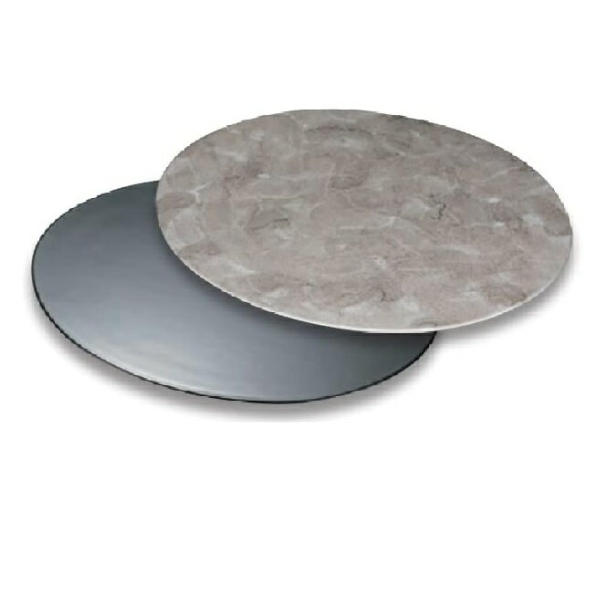 越前漆器・越前塗 漆遊館 銀いぶし裏黒石目 15小判マット