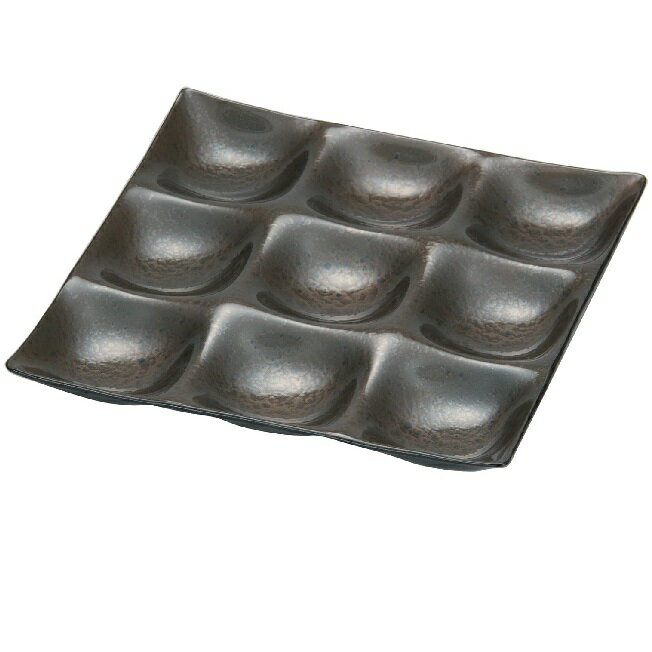 越前漆器・越前塗 漆遊館 ブラックマリン ナイン・プレート