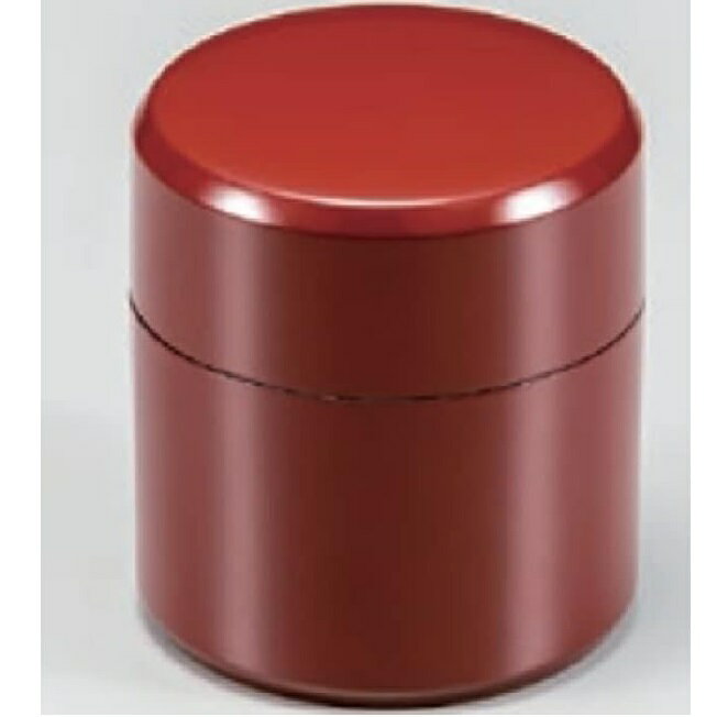 越前漆器・越前塗 漆遊館 ウルミ 小茶筒(中蓋付)