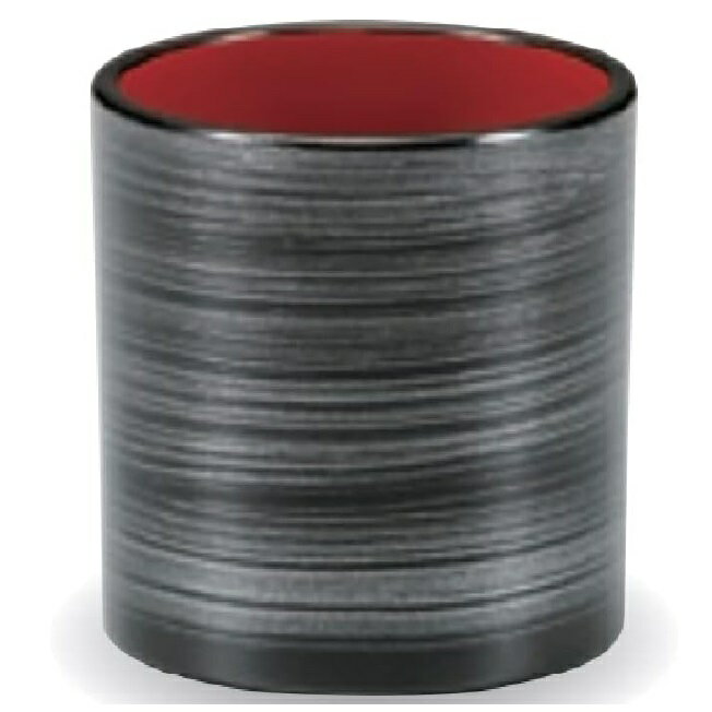 越前漆器・越前塗 漆遊館 銀かすり 切立猪口 大