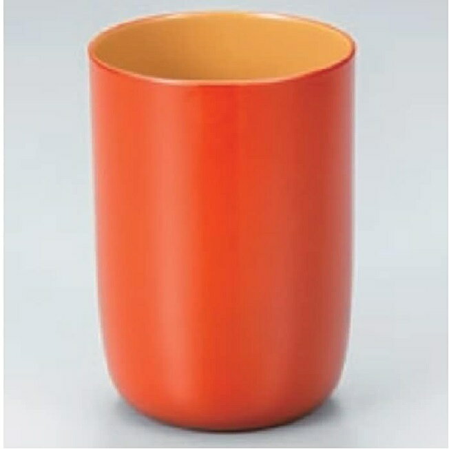 Rakuten - 越前漆器・越前塗 漆遊館 朱内白 500ダンブラ―