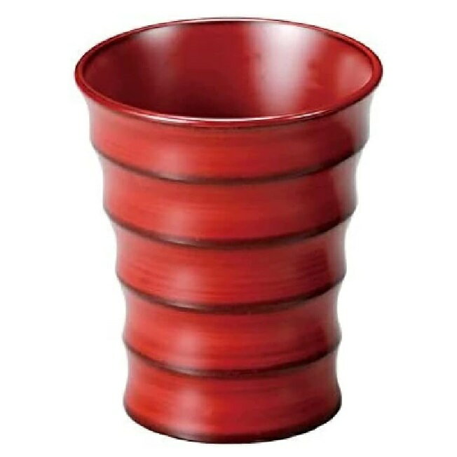 越前漆器・越前塗 漆遊館 古代朱 ロクロぐい呑