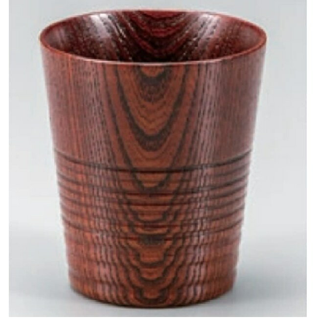 楽天七to八-Seven to eight-越前漆器・越前塗 漆遊館 朱拭漆 白山フリーカップ