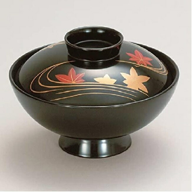 越前漆器・越前塗 漆遊館 吸物椀 立田川 御殿椀