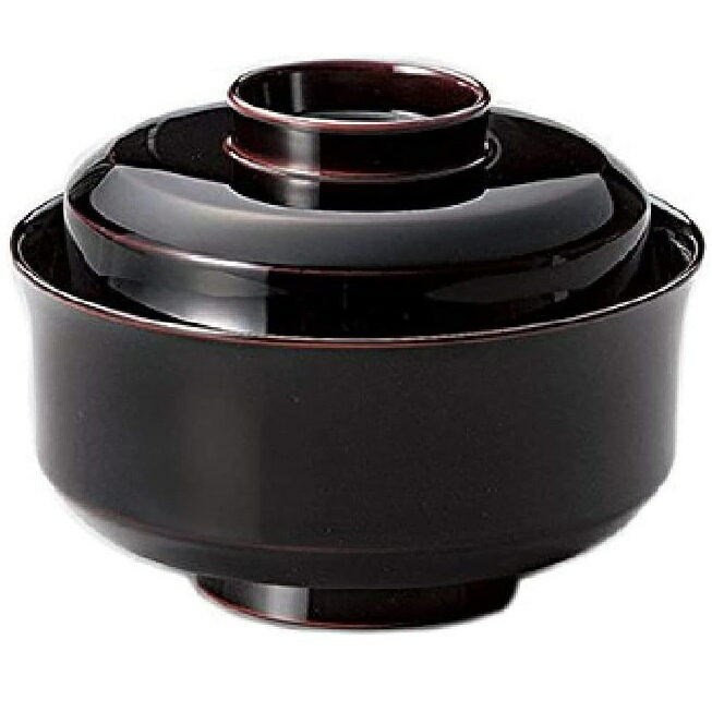 越前漆器・越前塗 漆遊館 溜内朱 天竜寺椀