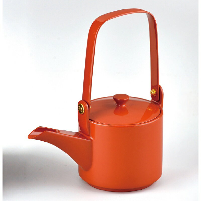 会津漆器・会津塗 洗朱 大型銚子 （漆・手塗）