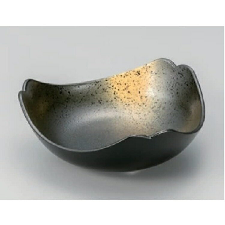 越前漆器・越前塗 漆遊館 焼締 三つ葉盛器