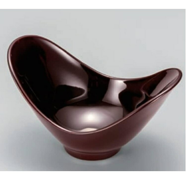 越前漆器・越前塗 漆遊館 総溜(漆風塗) 遊彩鉢