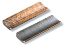 越前漆器 オシボリ入れ ノミ彫/のこ目 おしぼり入れ 18.6×5.7×1.6cm