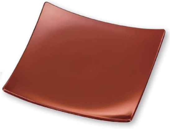 越前漆器 5寸耐熱弥生皿 サイズ：15.3×15.3×2.1cm