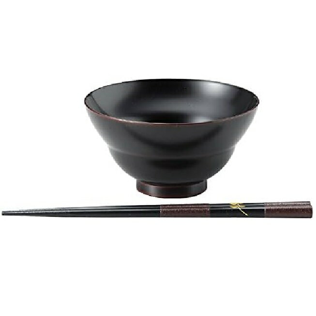 越前漆器・越前塗 雅乃 飯椀 ひさご椀 ギフトセット 溜