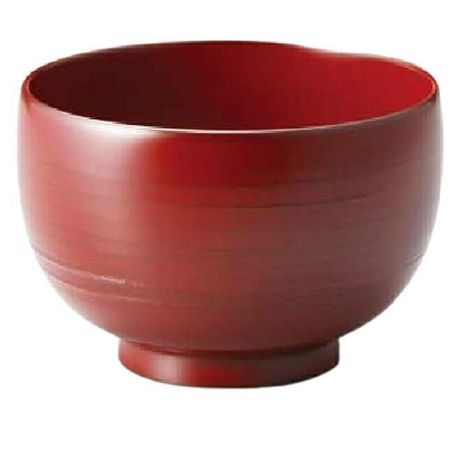 越前漆器・越前塗 雅乃 汁椀 古代塗 (朱)