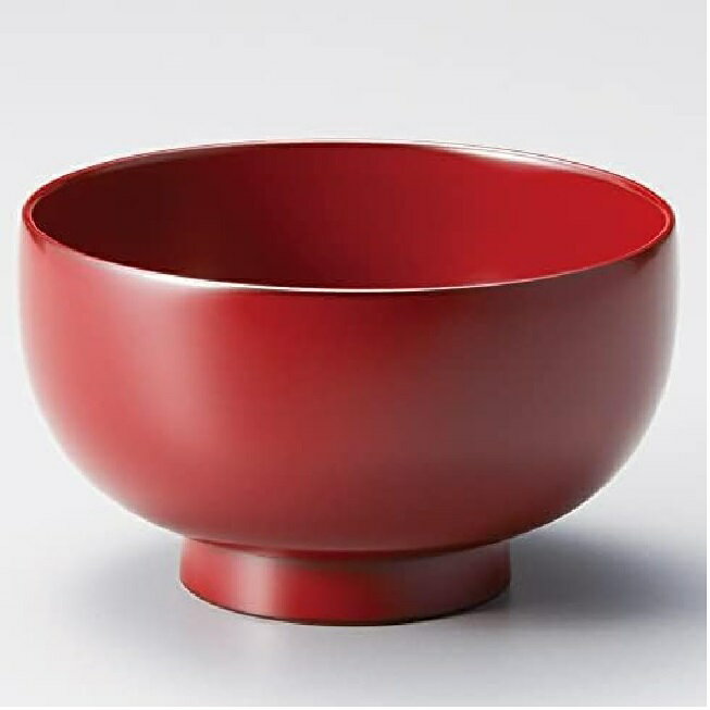 越前漆器・越前塗 雅乃 汁椀 食洗機対応 (朱)