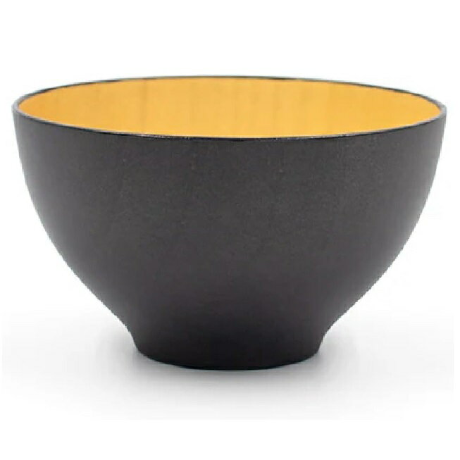 越前漆器・越前塗 雅乃 汁椀 ビターカラーズ 木彩椀 墨(黒)